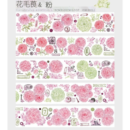 Forest Wild_Ranunculus Pink Shell Foil