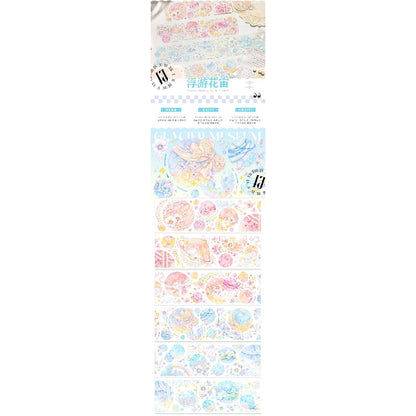 Glacier Museum_Floating Flowers | Planet | Moon | Ribbon | Lace | Sakura | Shell Foil