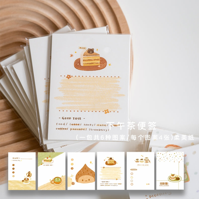 Orange Studio_Afternoon Tea Memo Pad