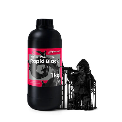 Phrozen_Water-Washable 3D Printing Resin Rapid Black 250g/1kg