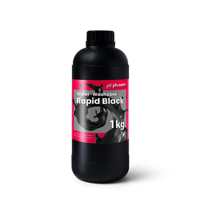 Phrozen_Water-Washable 3D Printing Resin Rapid Black 250g/1kg