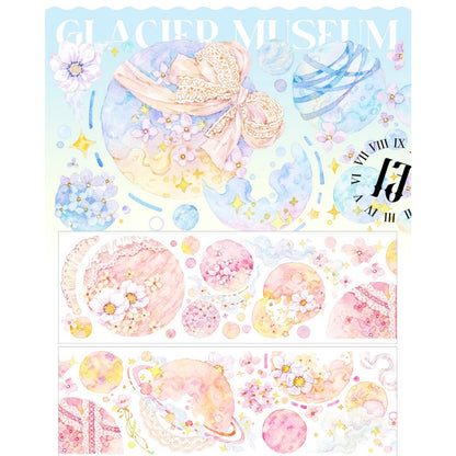 Glacier Museum_Floating Flowers | Planet | Moon | Ribbon | Lace | Sakura | Shell Foil