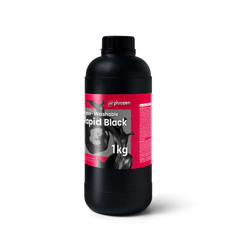 Phrozen_Water-Washable 3D Printing Resin Rapid Black 250g/1kg