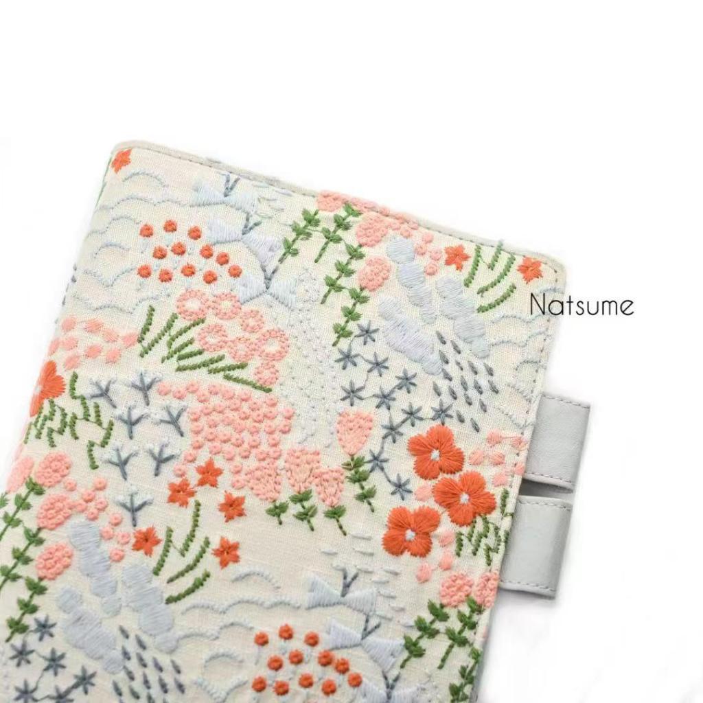 Summer Handmade Cover_Embroidery flower sea