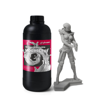 Phrozen_Water-Washable 3D Printing Resin Model Gray 1kg/5kg