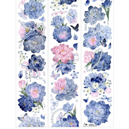 Glacier Museum_Naples | Flowers | Purple Theme | Washi Neon MAX / Shell Foil