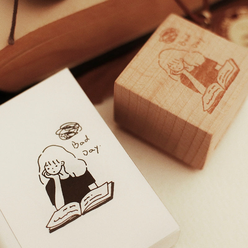 Wooden Stamps_Watch-Them TaShan_Afternoon Tea | Hey Tiger | Little Stationery | Best Wishes