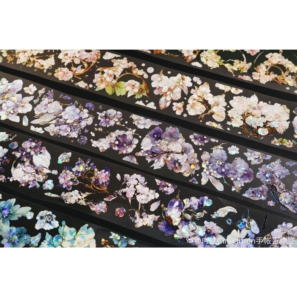 Cinnamon_Sakura Mountain Shell Foil 6cm x 10m, 300cm loop