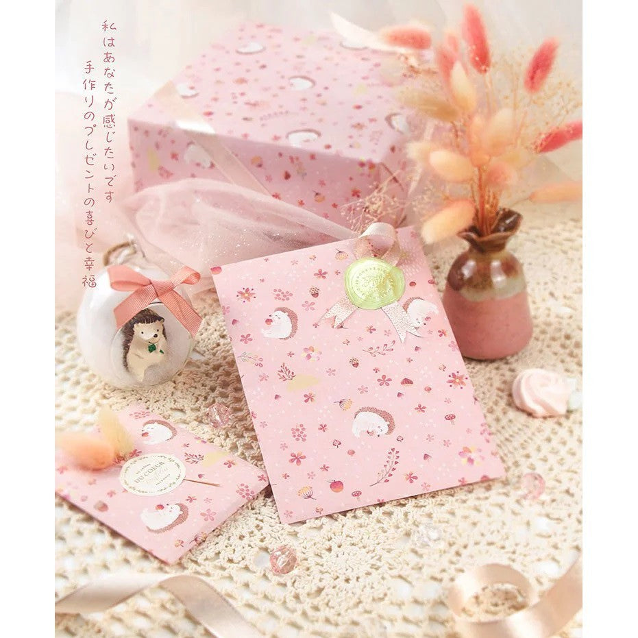 Taiwan_Paper Bag_Q-chan’s secret garden Paper Bag 100pcs per pack/ Cute pink Gift wrap