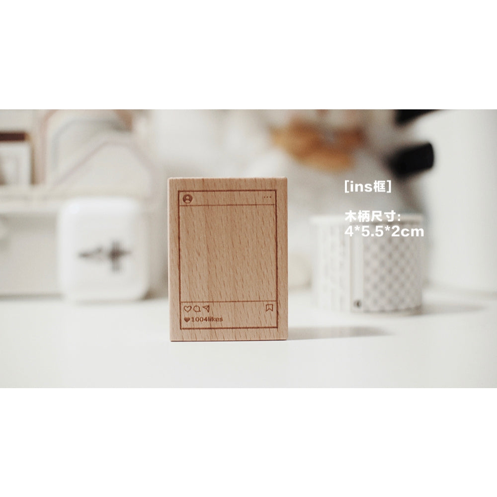 Wooden Stamps_Watch-Them TaShan_Afternoon Tea | Hey Tiger | Little Stationery | Best Wishes