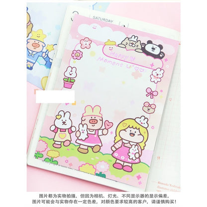 Meatball_Rainbow Garden Series Notepad