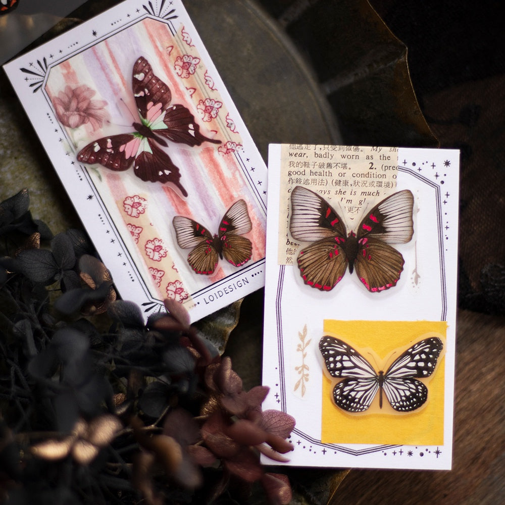 Loi Design_Vintage Butterfly Matte PET