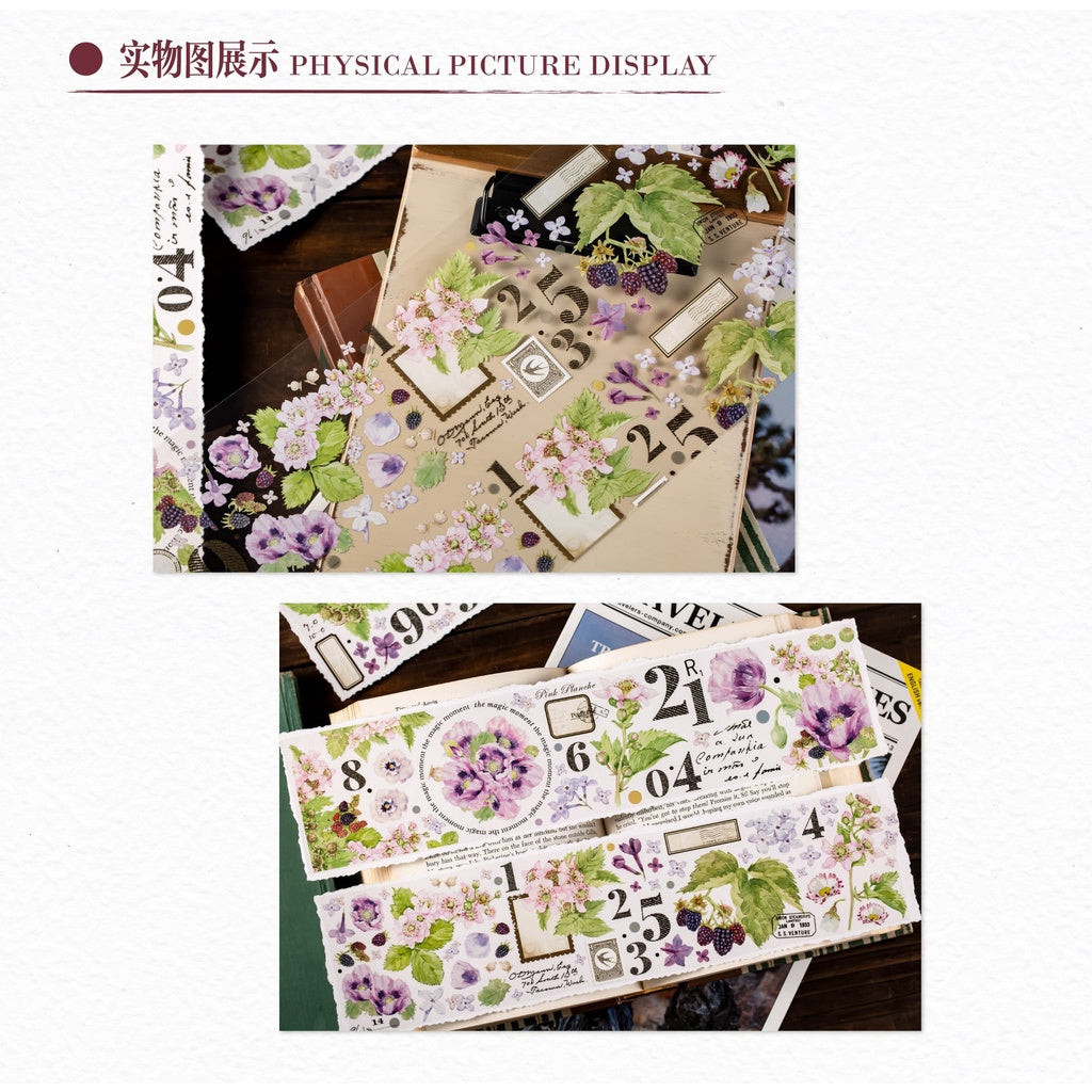 MooKA Studio_Flower Collection Handbook Chapter 1 8cm x 10m, 100cm loop PET