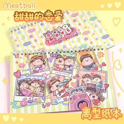 Meatball_Love Diary Sweet Moments Release paper Sticker book