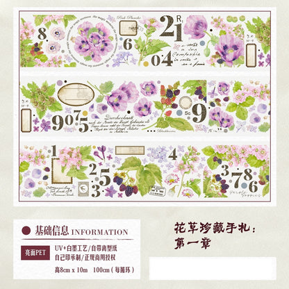 MooKA Studio_Flower Collection Handbook Chapter 1 8cm x 10m, 100cm loop PET