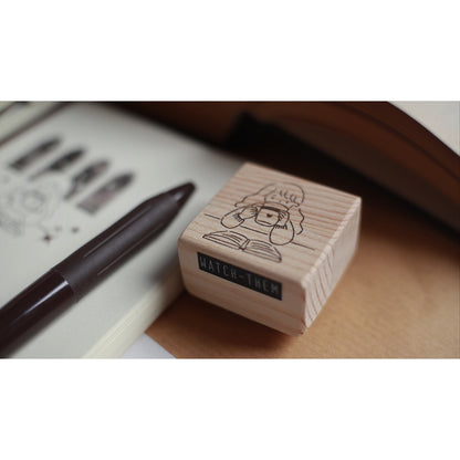 Wooden Stamps_Watch-Them TaShan_Afternoon Tea | Hey Tiger | Little Stationery | Best Wishes