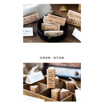 Maru_Triangle Wooden Stamps