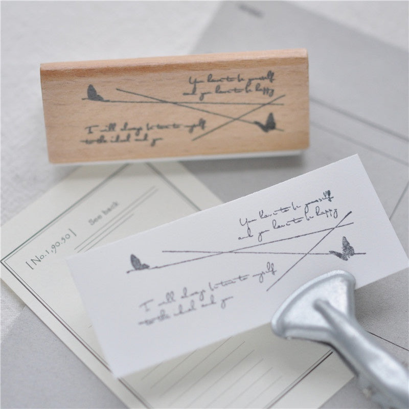 Maru_Triangle Wooden Stamps